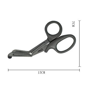 15*7 Cm EMT Medical Rescue Scissor Multi Function Tool EDC Gear Emergency First Aid Shear Outdoor Hike Home Camping Accessories