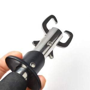 1Set Luya Stainless Steel Fish Lip Clip with Straight Handle Multi-function Control Fishing Tool Fishing Line Cutter Accessories