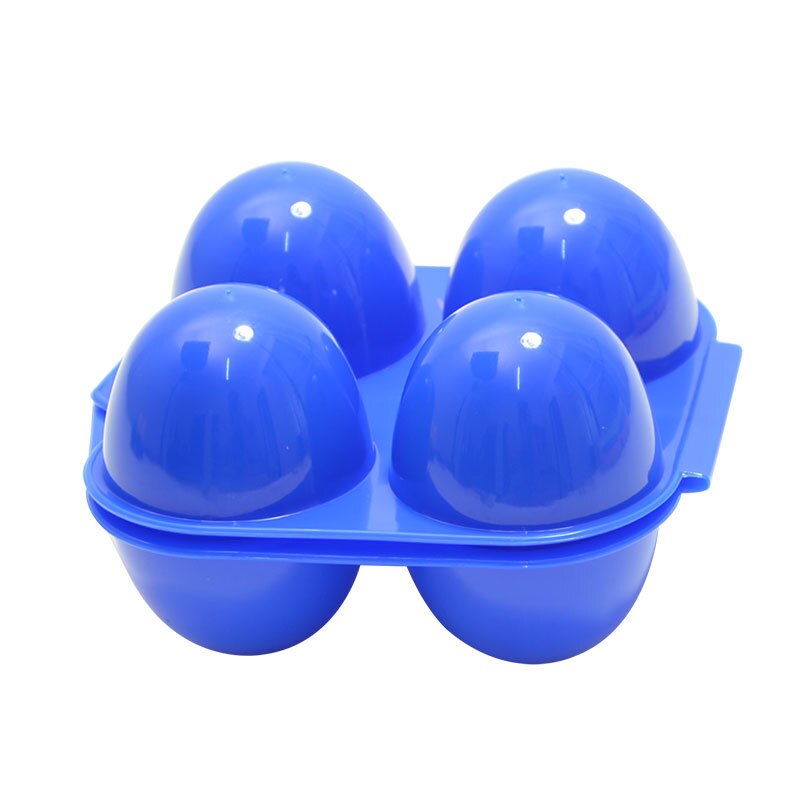 2/4/6 Egg Folding Protection Box Outdoor Portable Carry Shockproof Plastic Egg Container Storage Holder Camping Hiking Picnic