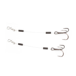 3pcs/card Line Group Fishhook 6/8/10cm Stainless Steel Hook Line Set Sharp Hooks Fish Tackle Tools Fishing Gear Accessories