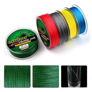 4 Braided 100m Lure Vigorous Horsefish PE Line 6-100LB 0.4-10.0 Braided Fishing Accessories Line Gear Tackle 5 Colors Strong