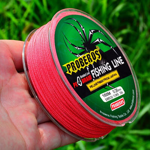 4 Braided 100m Lure Vigorous Horsefish PE Line 6-100LB 0.4-10.0 Braided Fishing Accessories Line Gear Tackle 5 Colors Strong