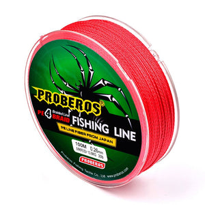 4 Braided 100m Lure Vigorous Horsefish PE Line 6-100LB 0.4-10.0 Braided Fishing Accessories Line Gear Tackle 5 Colors Strong