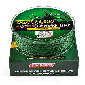 4 Braided 100m Lure Vigorous Horsefish PE Line 6-100LB 0.4-10.0 Braided Fishing Accessories Line Gear Tackle 5 Colors Strong