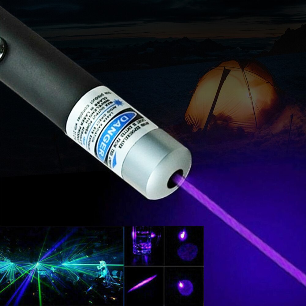 405/532/650Nm Laser Pointer Pen Light Pen Laser Sight 5MW High Power Green Purple Red Dot Military Pointer Small Pocket Tool