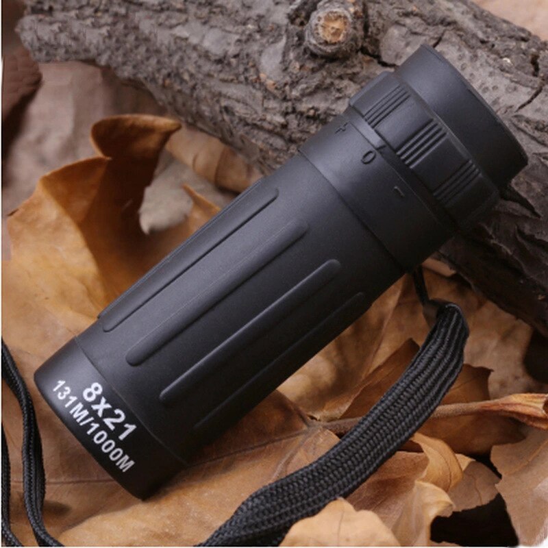 8X21 Mini High Definition Monocular Pocket Telescope Zoom Waterproof  Scope Outdoor Traveling Hunting Camping Night Vision