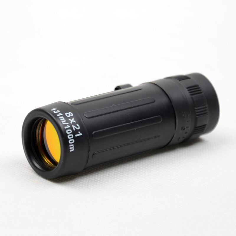 8X21 Mini High Definition Monocular Pocket Telescope Zoom Waterproof  Scope Outdoor Traveling Hunting Camping Night Vision