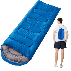 Adult Camping Sleeping Bag Down Ultra Light Waterproof Fluffy Sleeping Bag with Compression Bag Spring and Autumn Travel