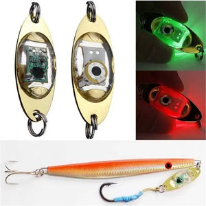 Fishing Lures LED Light Bait Deep Drop Under Water Flashing Lamp Luminous Light Electronic Metal Lure Carp Bait Trout Tools