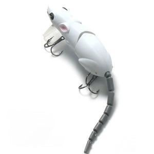 Luya Bait 15.5g 15cm Broken Mouse Minnow Bait Hard Fake Black Bait 5 Color Tackle Products Swimbait Carp Fishing