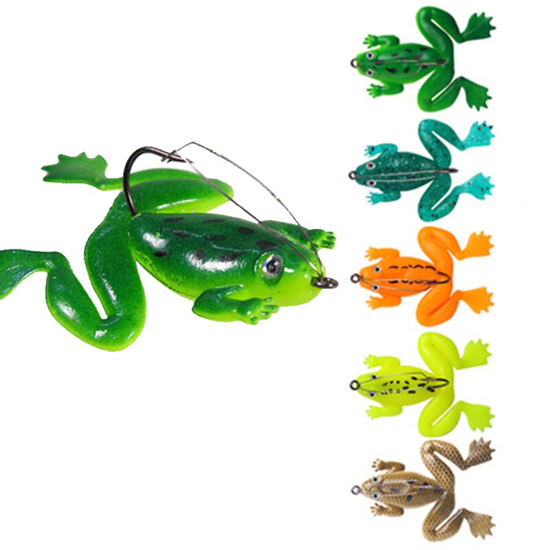 Luya Fishing Bait Thunder Frog Set Blackfish Specializes In Killing Long-throwing Thunder Bait Fake Frog Insect Fish Lure Set