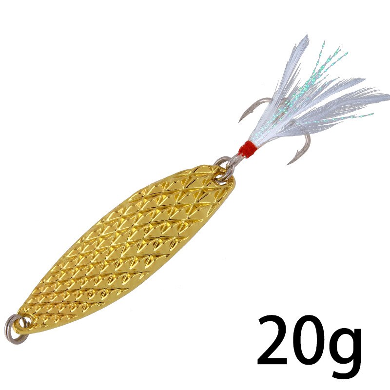 New Lure Bait Product Super Leech Pineapple Masonry Reflective Sequins Feathered Metal Long Shot Underwater Rotating Artificial