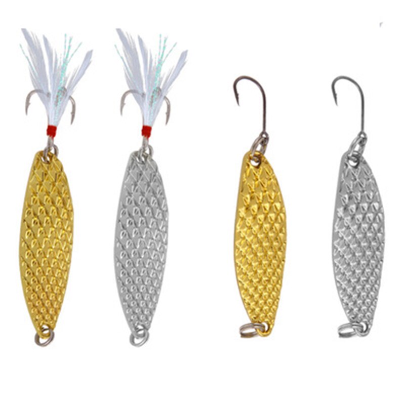 New Lure Bait Product Super Leech Pineapple Masonry Reflective Sequins Feathered Metal Long Shot Underwater Rotating Artificial