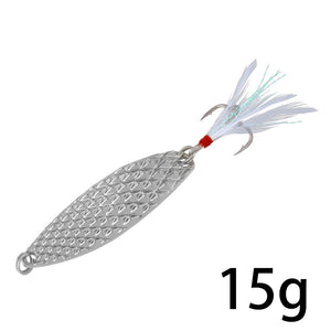 New Lure Bait Product Super Leech Pineapple Masonry Reflective Sequins Feathered Metal Long Shot Underwater Rotating Artificial