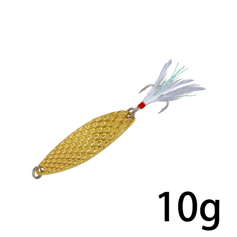 New Lure Bait Product Super Leech Pineapple Masonry Reflective Sequins Feathered Metal Long Shot Underwater Rotating Artificial