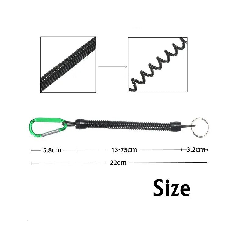 Outdoor Fishing Lanyards Boating Multicolor Fishing Ropes Secure Pliers Lip Grips Tackle Gear Accessories Lure Tools