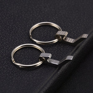 Portable Mini Bottle Opener Stainless Steel Titanium Alloy Key Ring Carry Easily Bar Tool Kitchen Accessories Beer Soda Openers