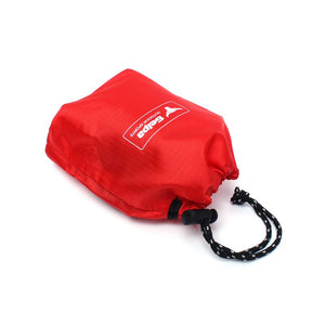 Protable Storage Bag Drawstring Durable Water Resistant Hooks Hiking Travel Survival Camping Equipment Outdoor Tools