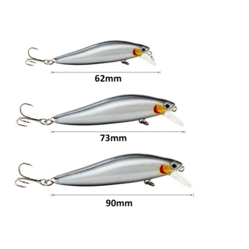 Revised The Second Generation of Artificial Artificial Bait Products Double Hook Fake Bait Slowly Sinks and Throws Mino Bait